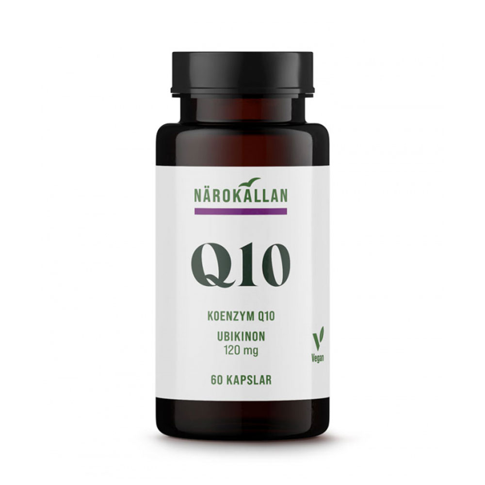Q10 120 mg 60 kap Närokällan
