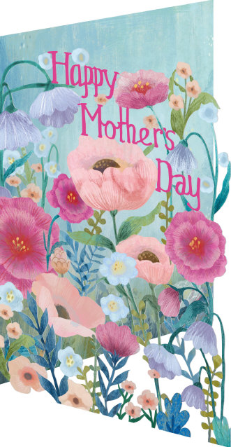 Mother's Day in Bloom Lasercut Card