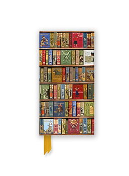 Bodleian Libraries : High Jinks Bookshelves - Skrivbok linjerad Slimline 