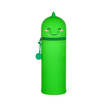 Kawaii : Dino Pennfodral i silikon - Kan även användas som pennställ!