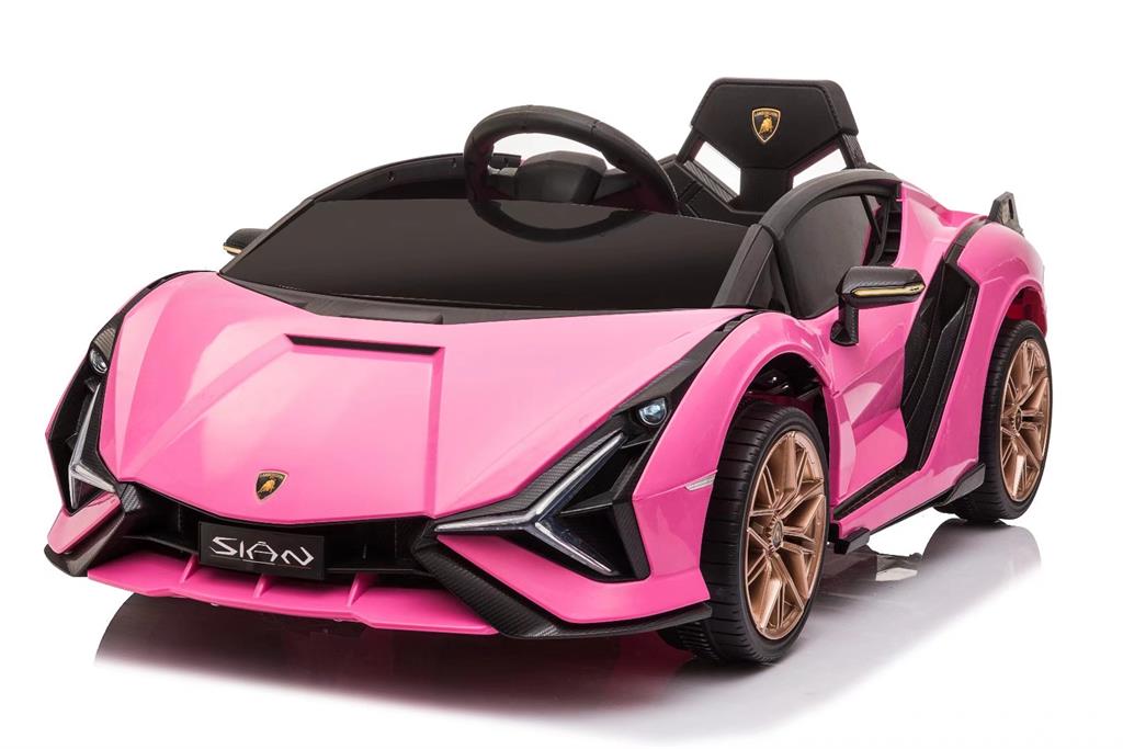 Lamborghini Sian Elbil Barn 12V Rosa