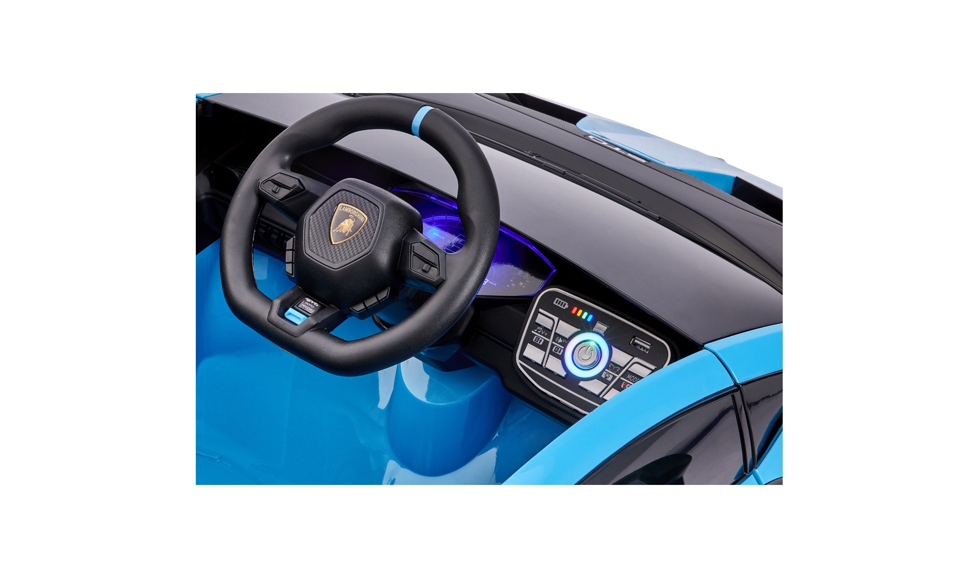 Lamborghini Huracan STO Barn Elbil Drifter Blå - 5