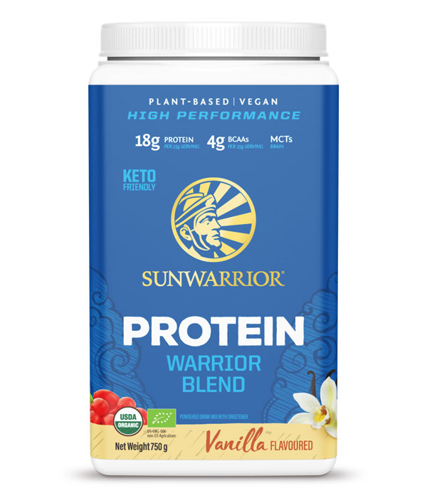 Warriorblend Vanilj 750 g EKO - Sunwarrior