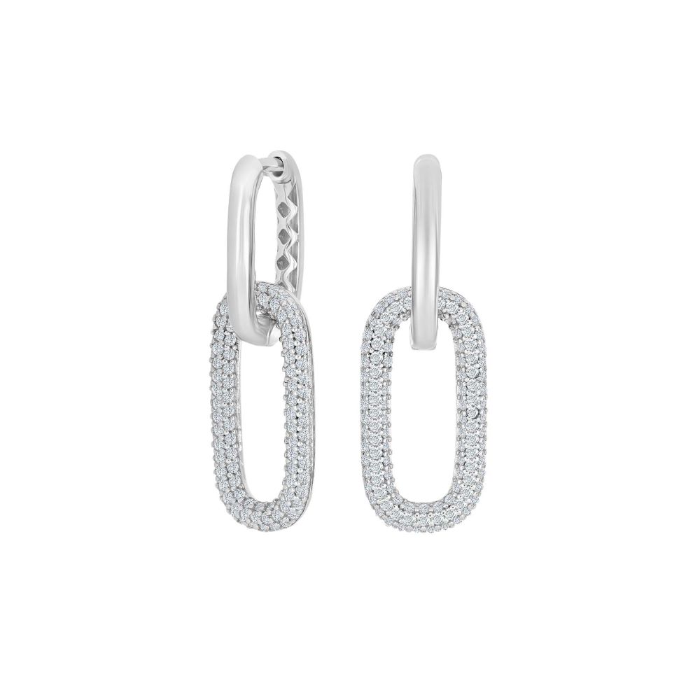 Joanli Nor Mimi Drop kreol silver