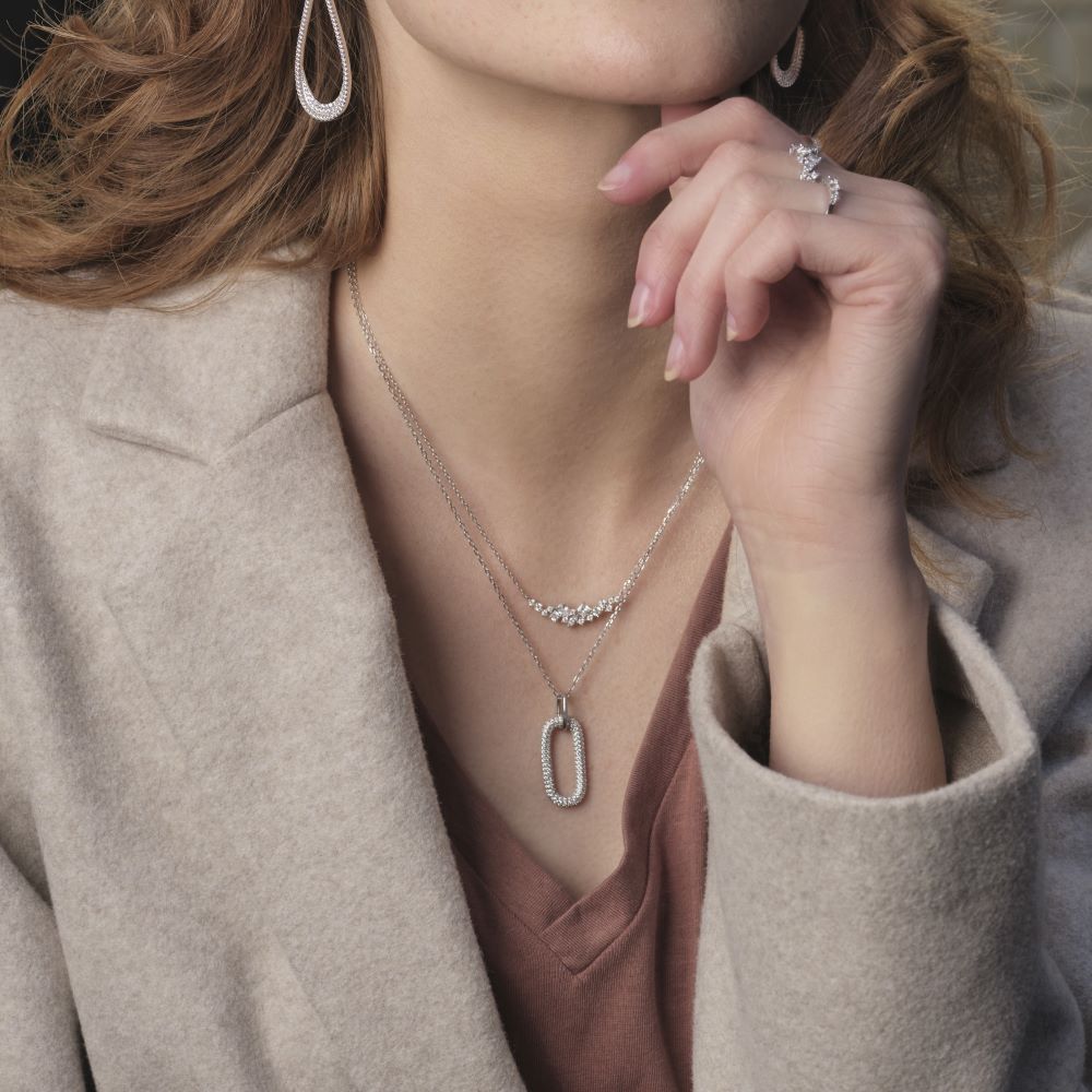 Joanli Nor Mimi halsband silver