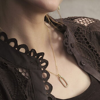 Joanli Nor Mimi halsband guld