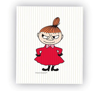 Moomin dishcloth - Little My