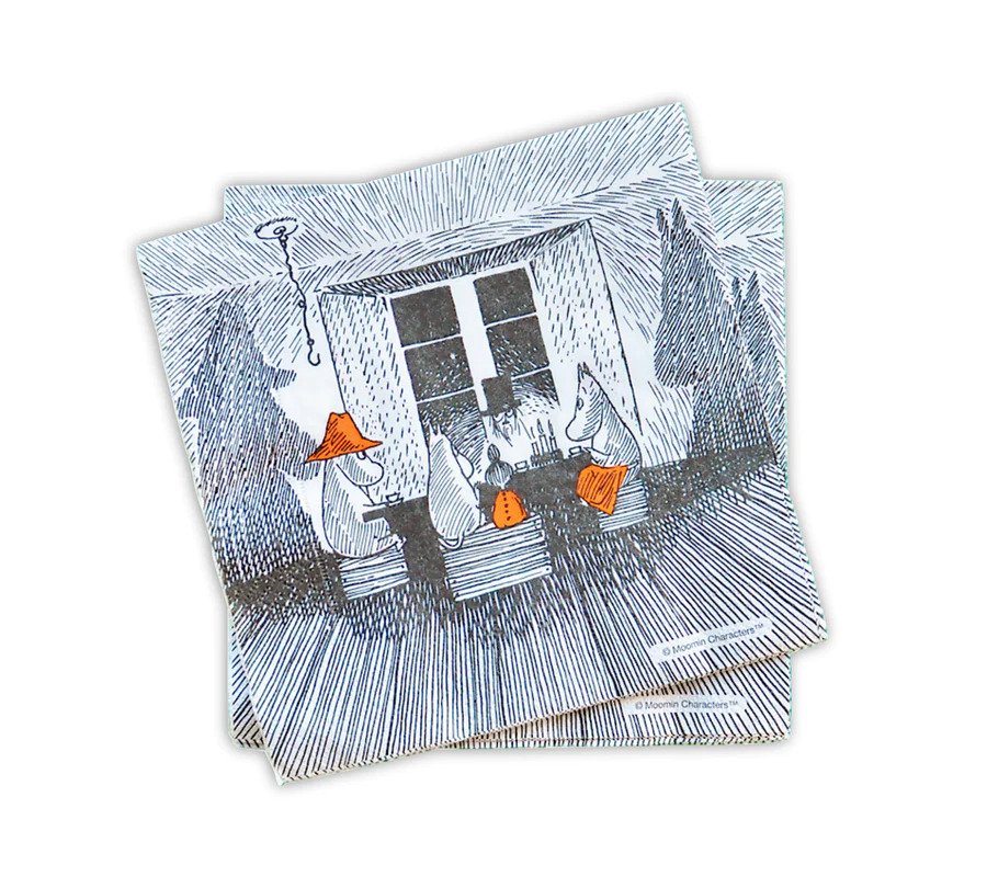 Moomin napkins - Together (True to it's origin)