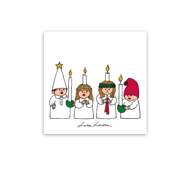 Servetter Lisa Larson - Lucia