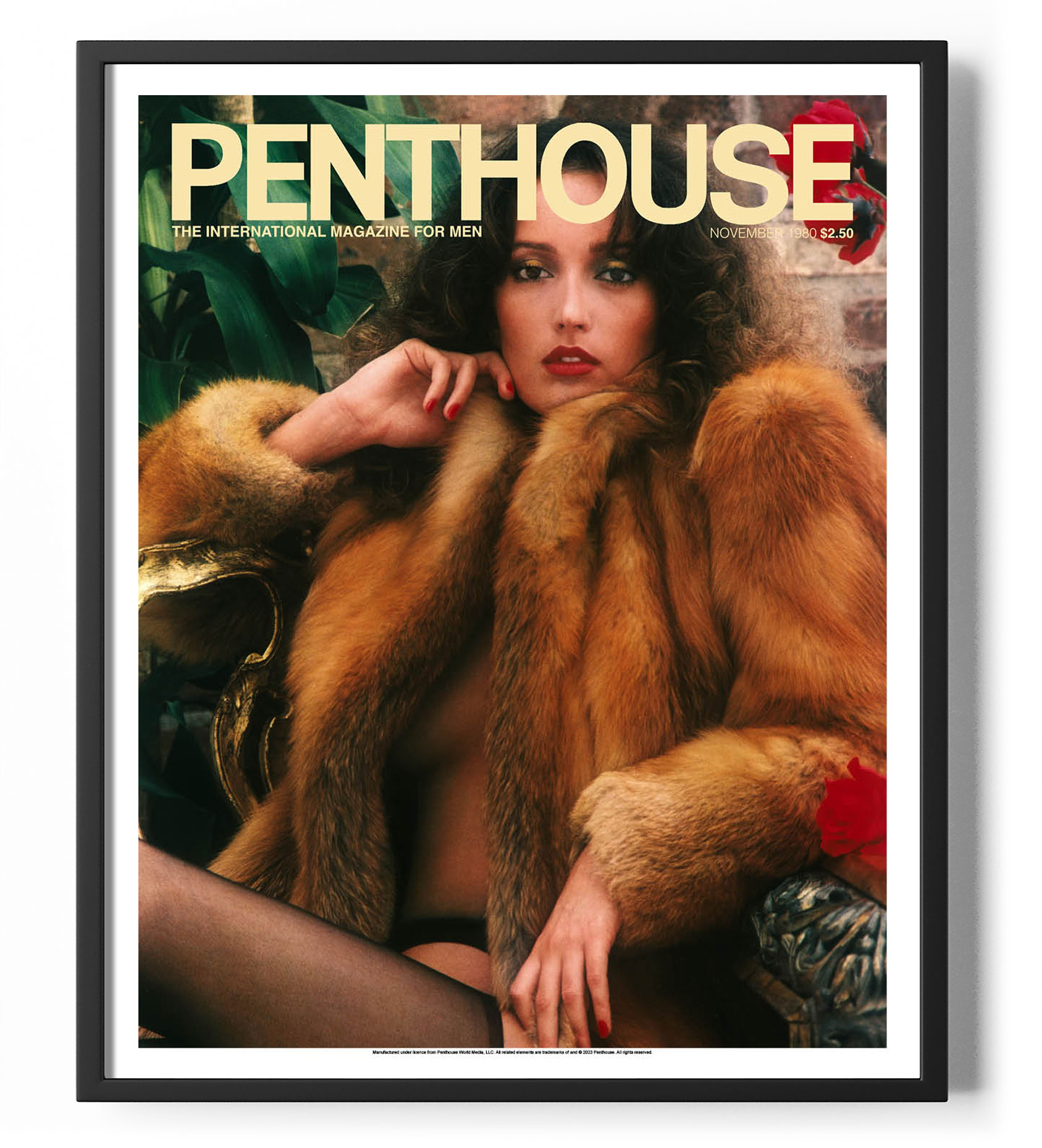 Penthouse Magazine November 1980 Cover Poster - JustPosters