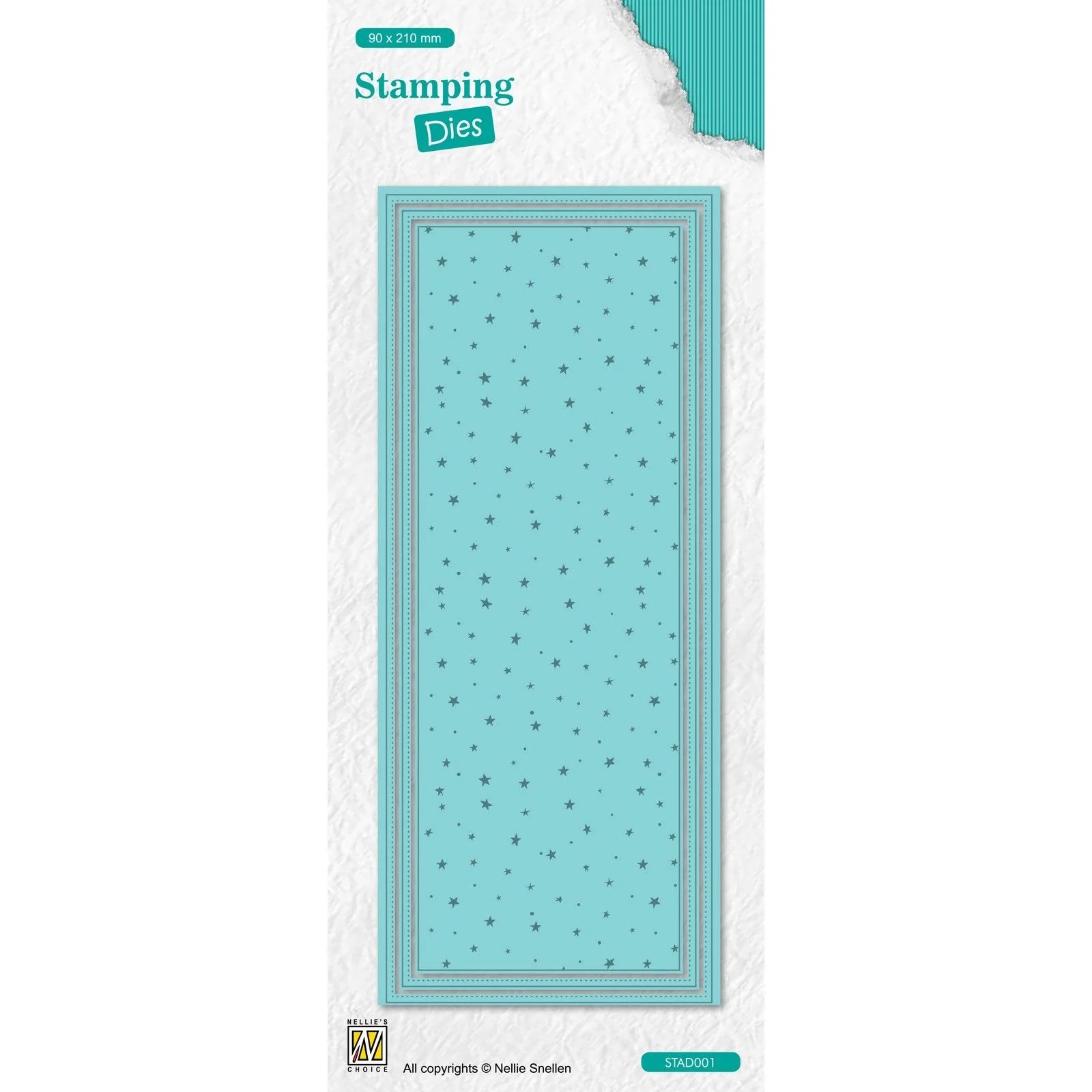 Nellies Choice  - Stamping Dies - Slimline Dots & Stars