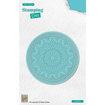 Nellies Choice  - Stamping Dies - Round Christmas Trees