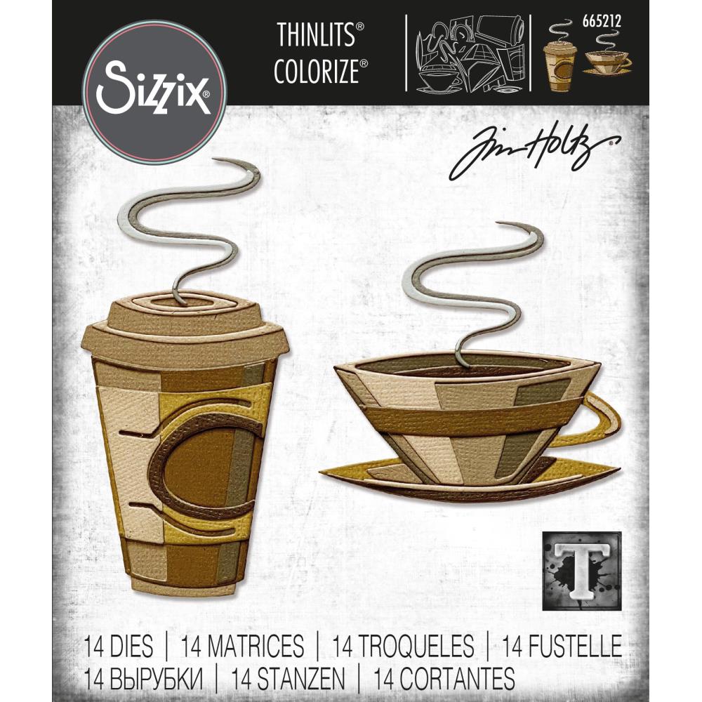 Sizzix - Dies Thinlits - Cafe Colorize