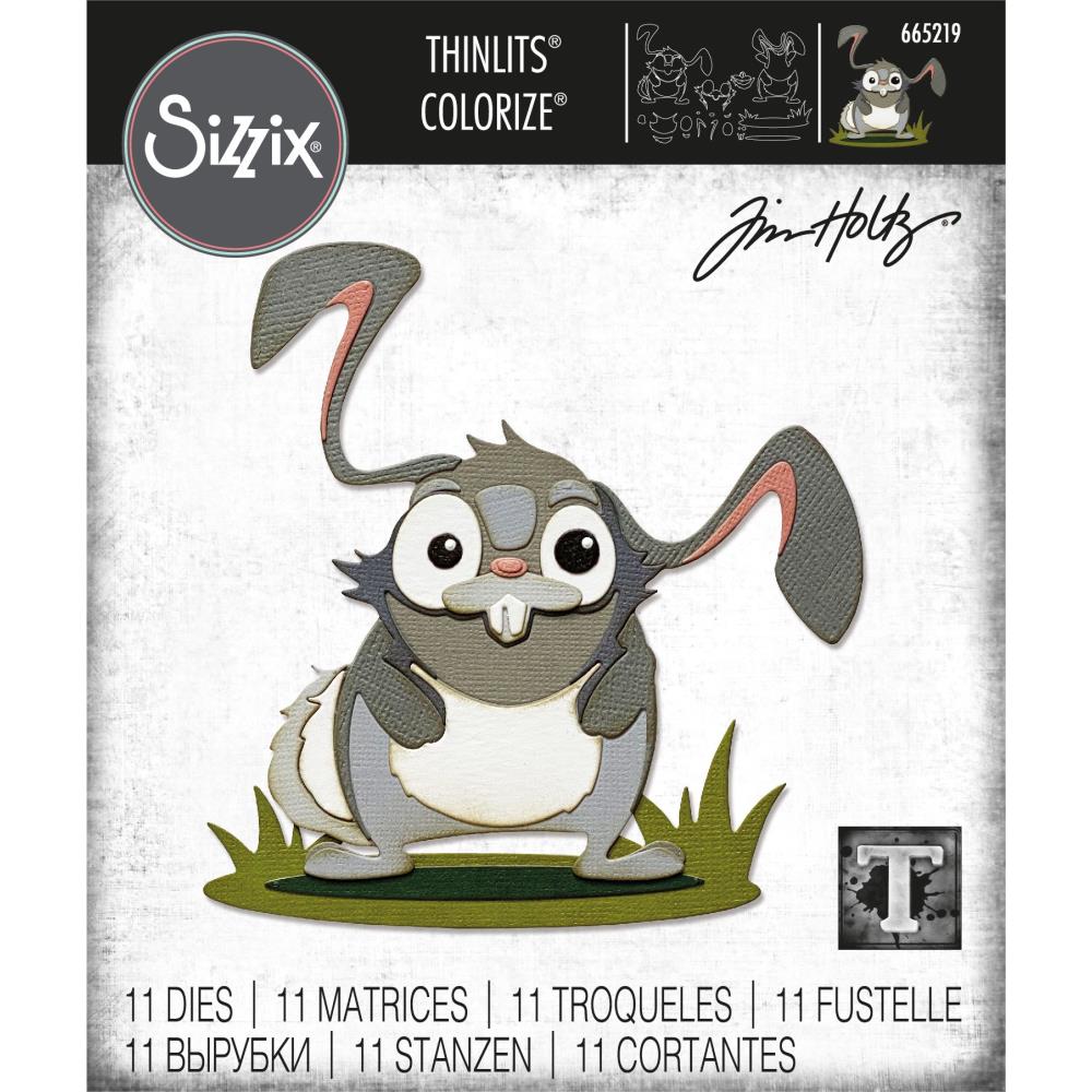 Sizzix - Dies Thinlits - Oliver Colorize