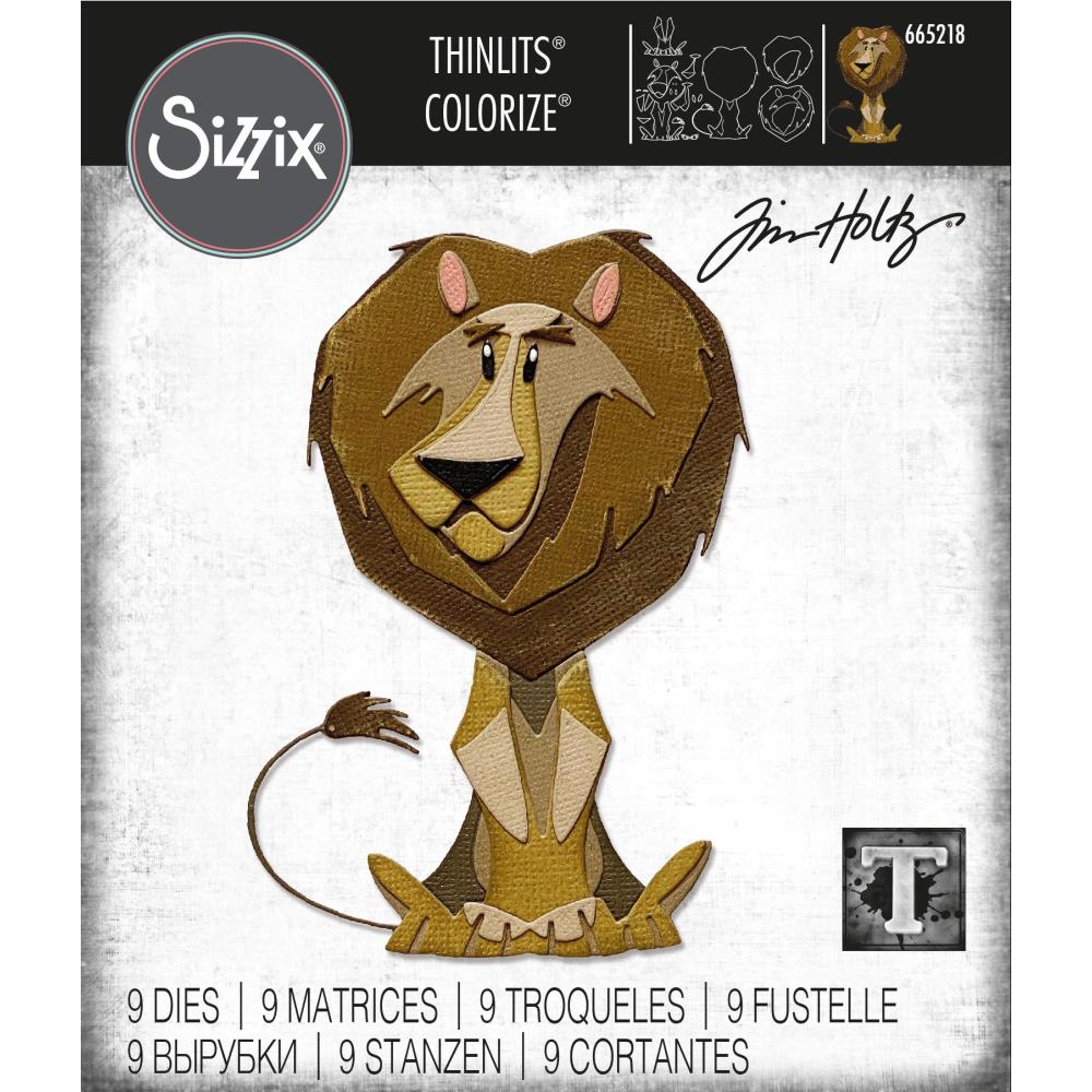 Sizzix - Dies Thinlits - Harrison Colorize