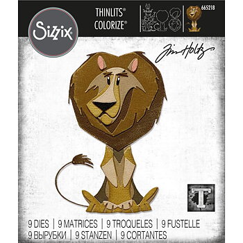 Sizzix - Dies Thinlits - Harrison Colorize