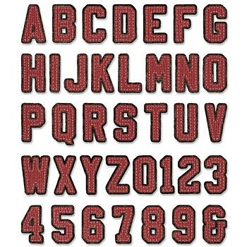 Sizzix - Dies Thinlits - Alphanumeric Varsity