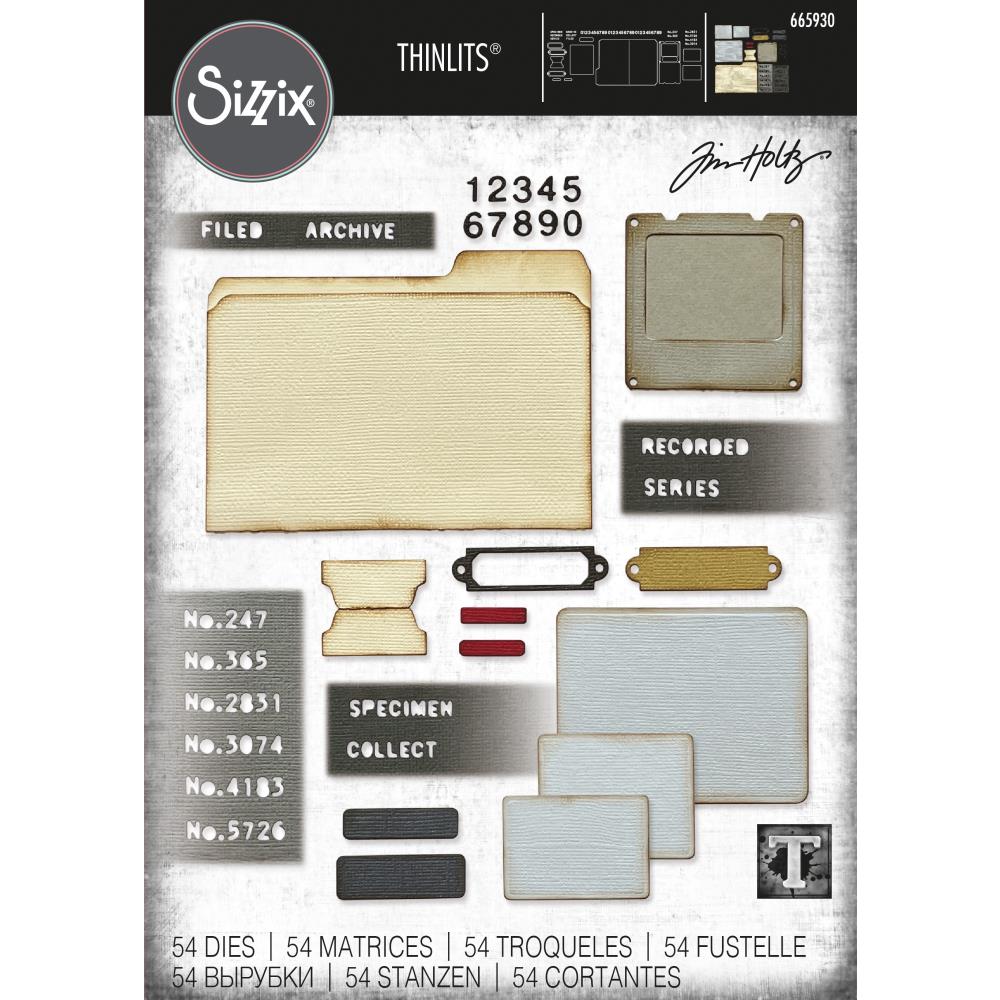 Sizzix - Dies Thinlits - Specimen
