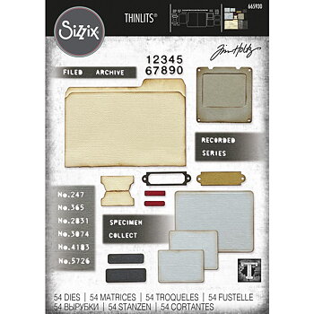 Sizzix - Dies Thinlits - Specimen