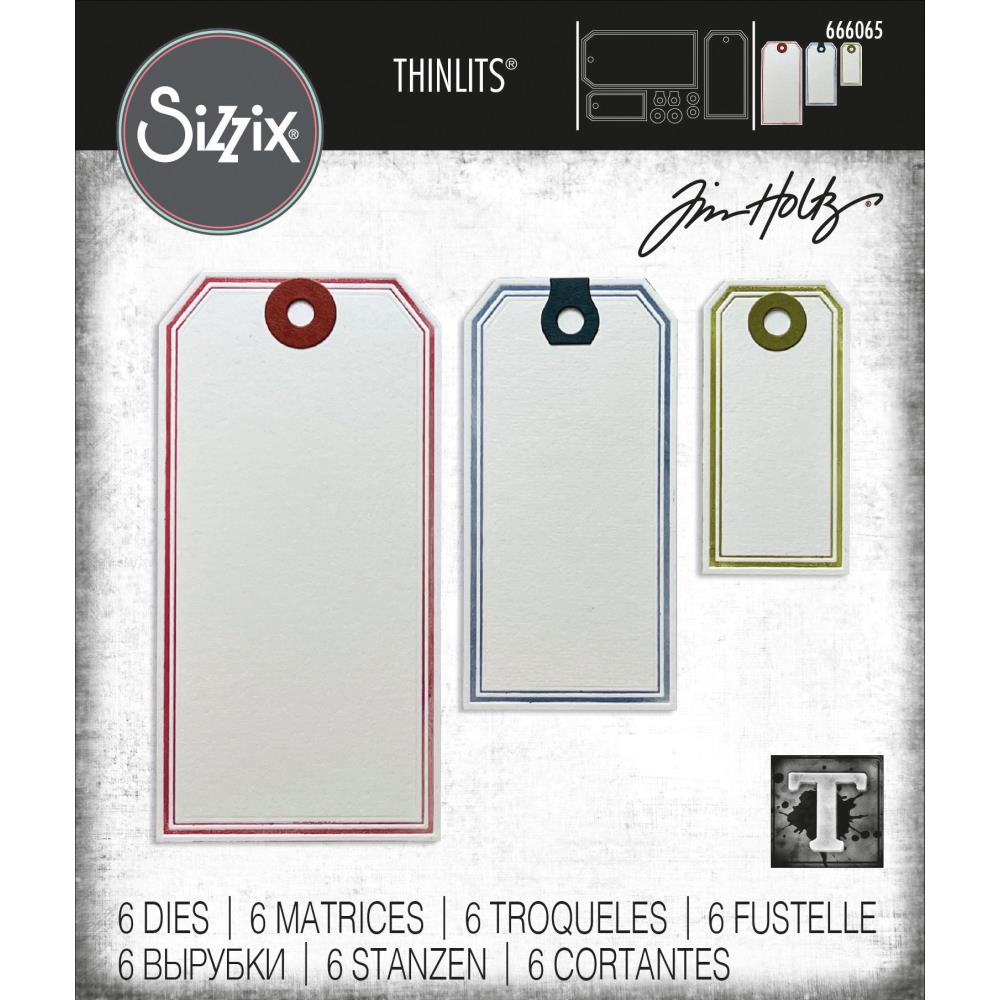 Sizzix - Dies Thinlits - Framed Tags