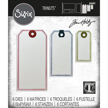 Sizzix - Dies Thinlits - Framed Tags