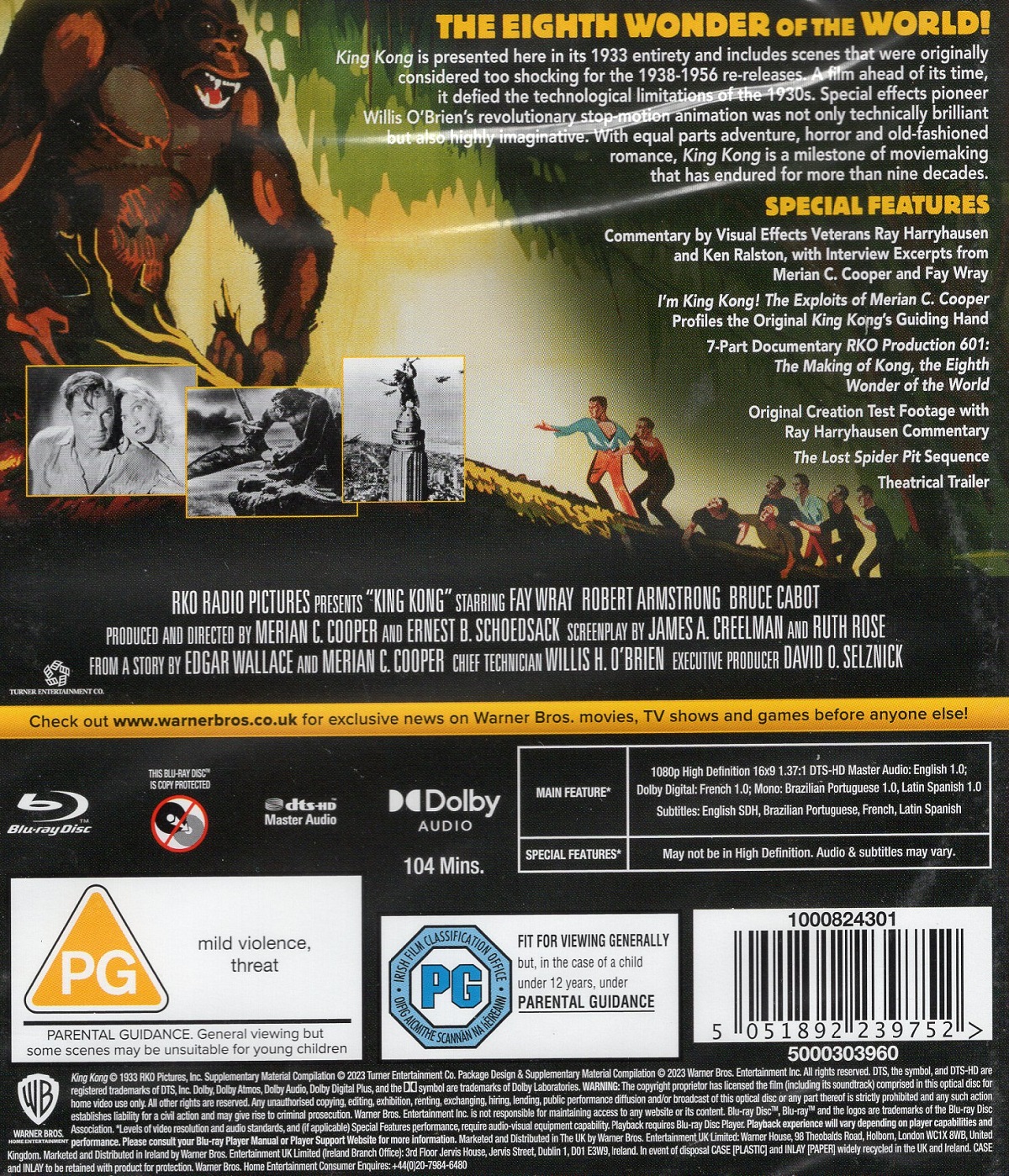 King Kong (1933) (ej svensk text) (Blu-ray) - 2