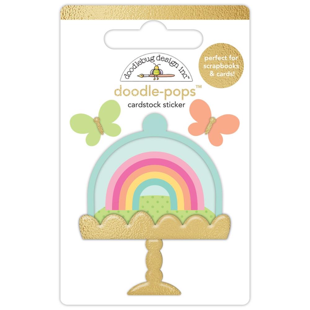   Doodlebug - Doodle-Pops 3D Stickers - A Bit Of Happiness, Hello Again