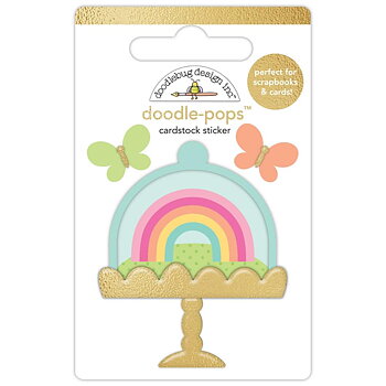   Doodlebug - Doodle-Pops 3D Stickers - A Bit Of Happiness, Hello Again