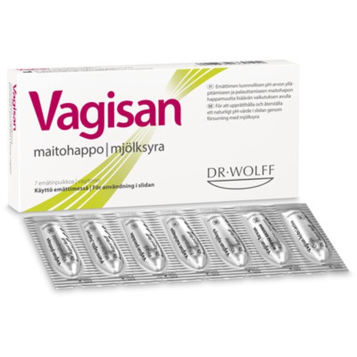 Vagisan mjölksyra 7 vagitorier