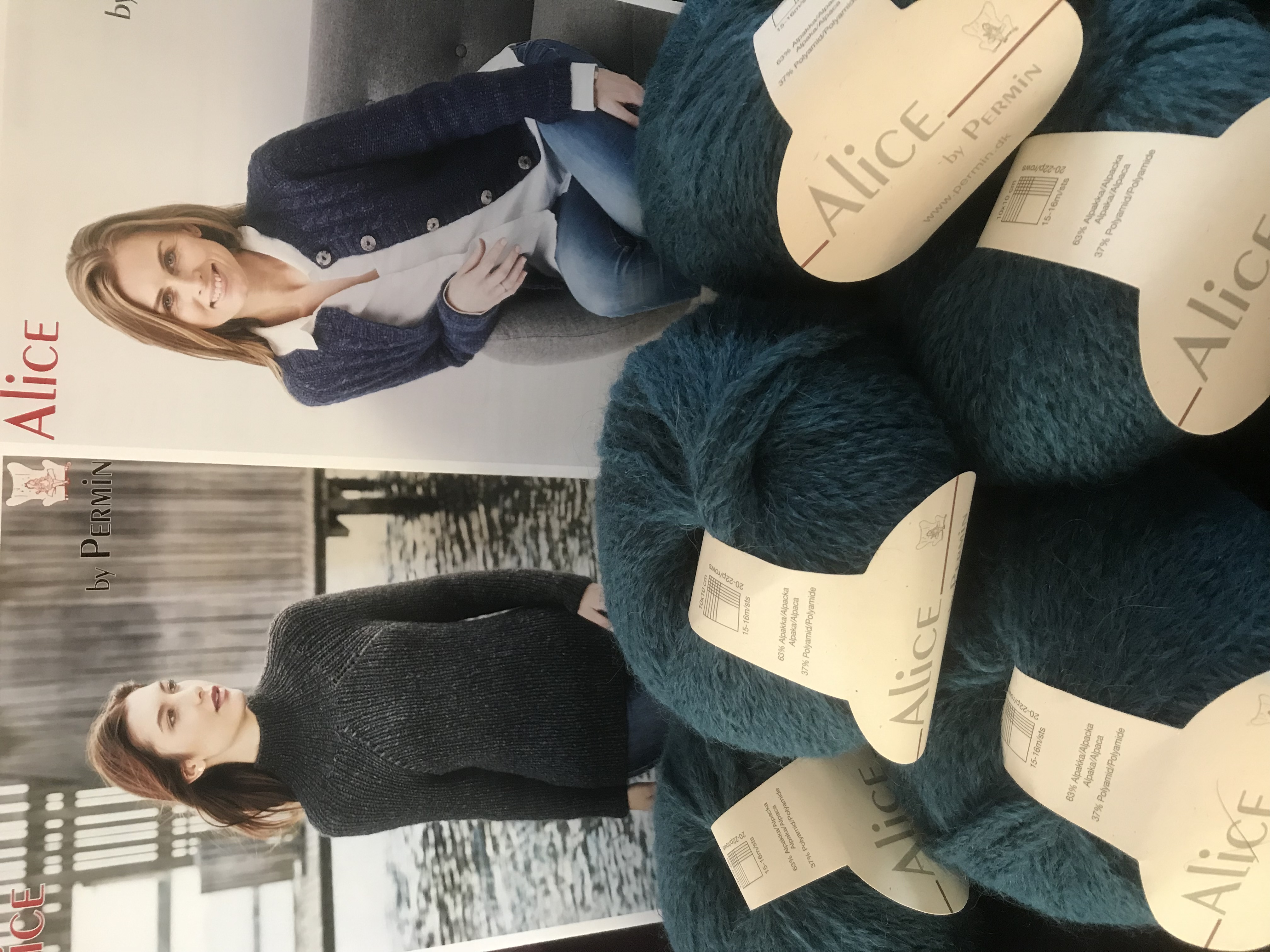 Garnkit till Alpakkatröja eller sweater.