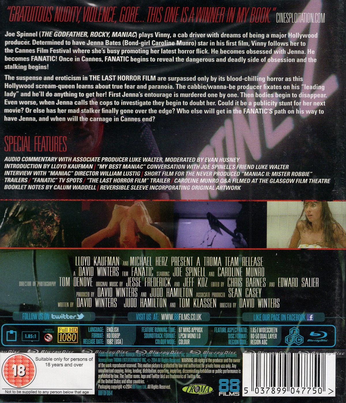 Last Horror Film (ej svensk text) (Blu-ray) - 2