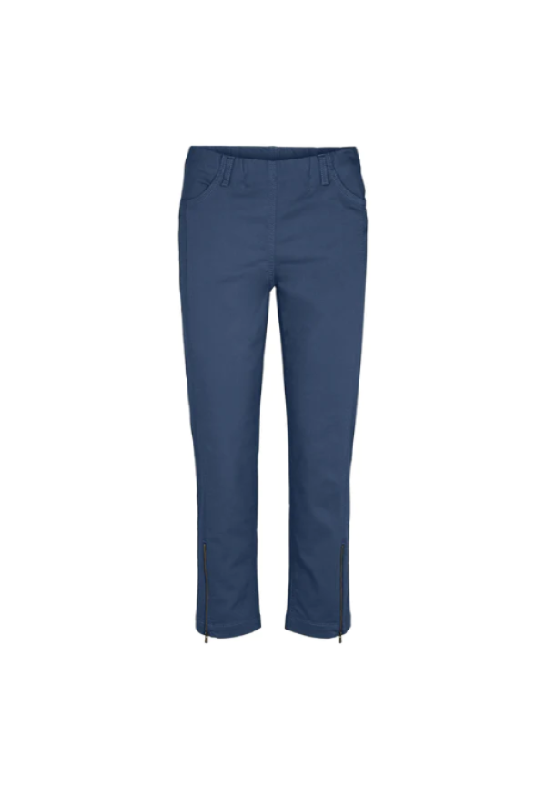 Piper Regular Crop - Nordic Blue - Laurie