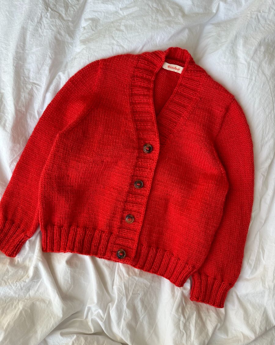 Eva cardigan junior  Petite Knit stickmönster - 2