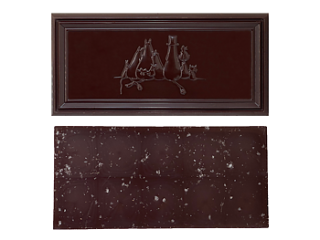 Organic Moomin Chocolate Stinky - Mörk choklad 70% med havssalt