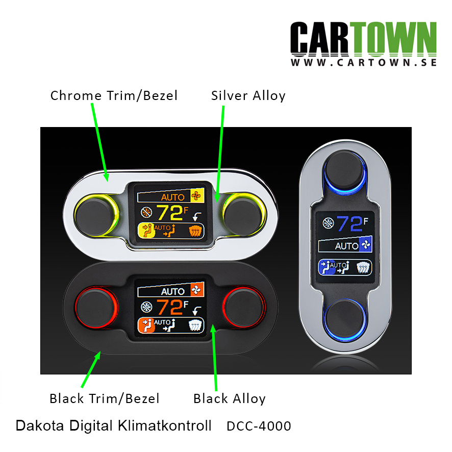 Klimatkontroll HDX/RTX Style Gen IV / V - 8
