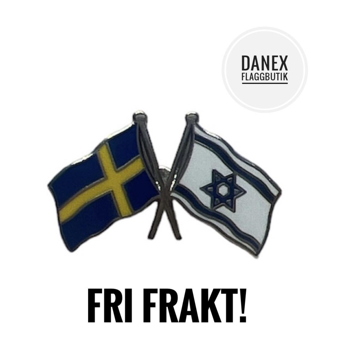 Pins Sverige / Israel - 1st 