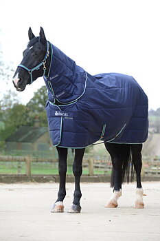 Bucas Quilt Neck 150 g - Navy blue
