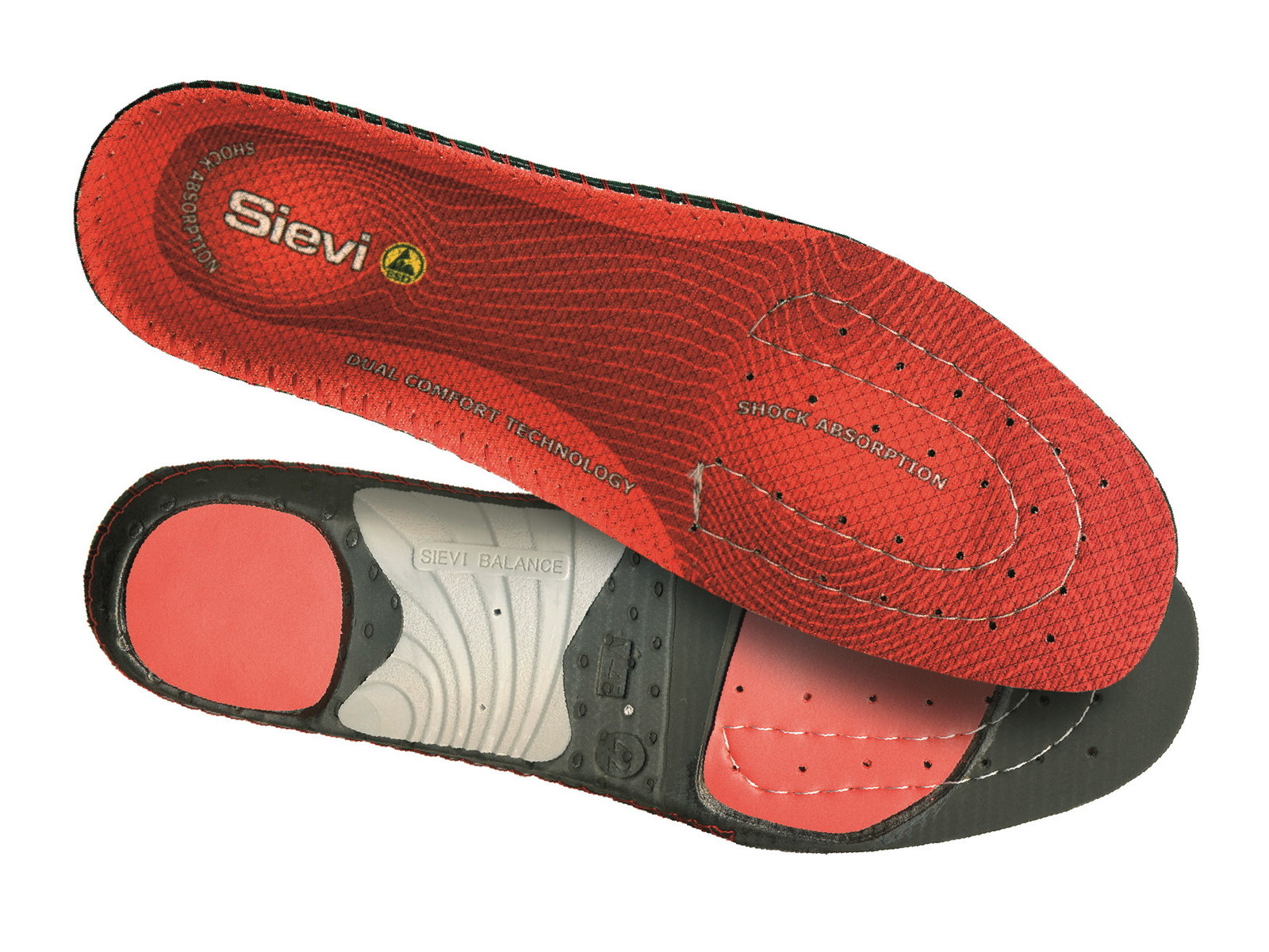 Sievi Dual Comfort Plus: Neutral Arch Storlek 39-48