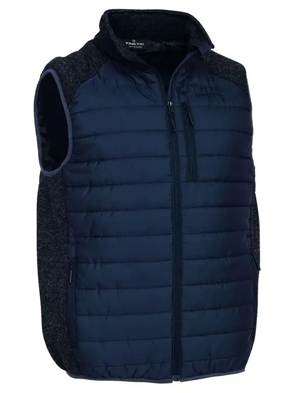 The Hybrid Vest provides a streamlined fit and weather-saving performance. Great for both fishing and everyday use