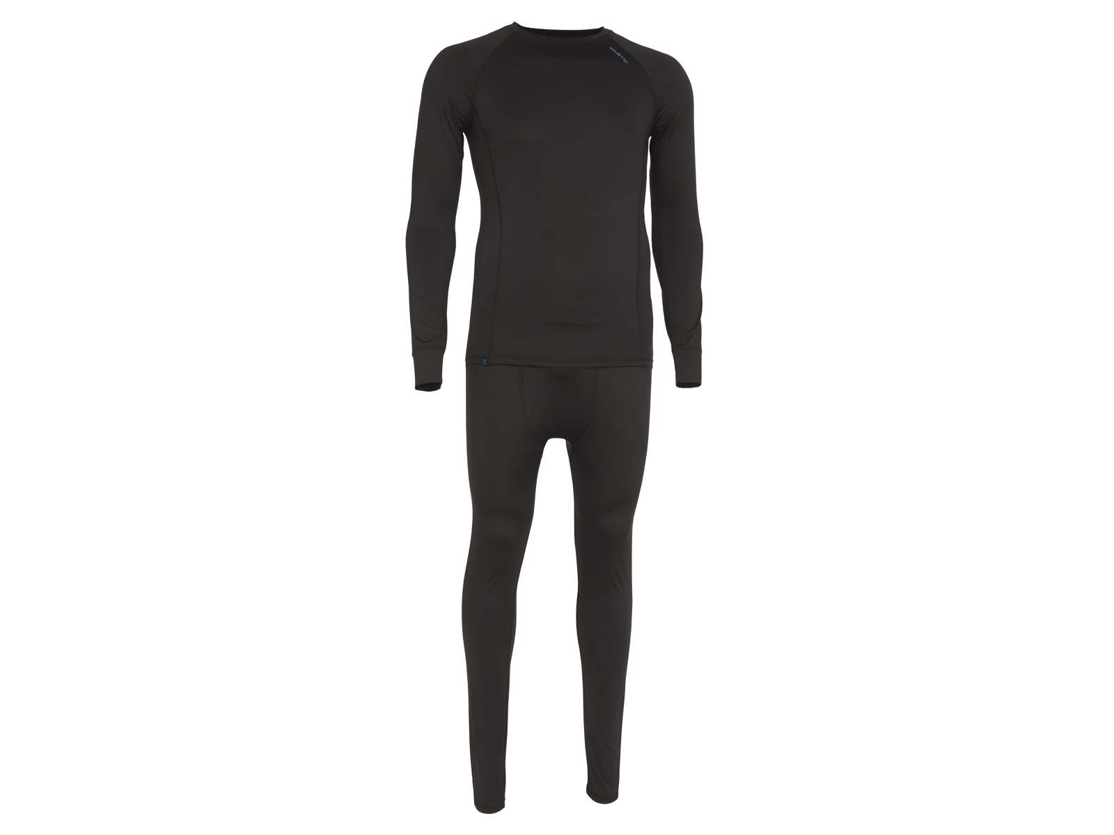 Varmt underställ bestående av tröja och byxa. Tillverkade av 95% polyester. Passar till fiske och friluftsliv