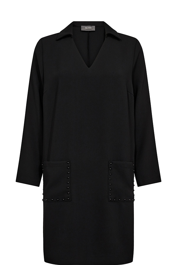 Mos Mosh - MMNoa Leia Dress Black - 2