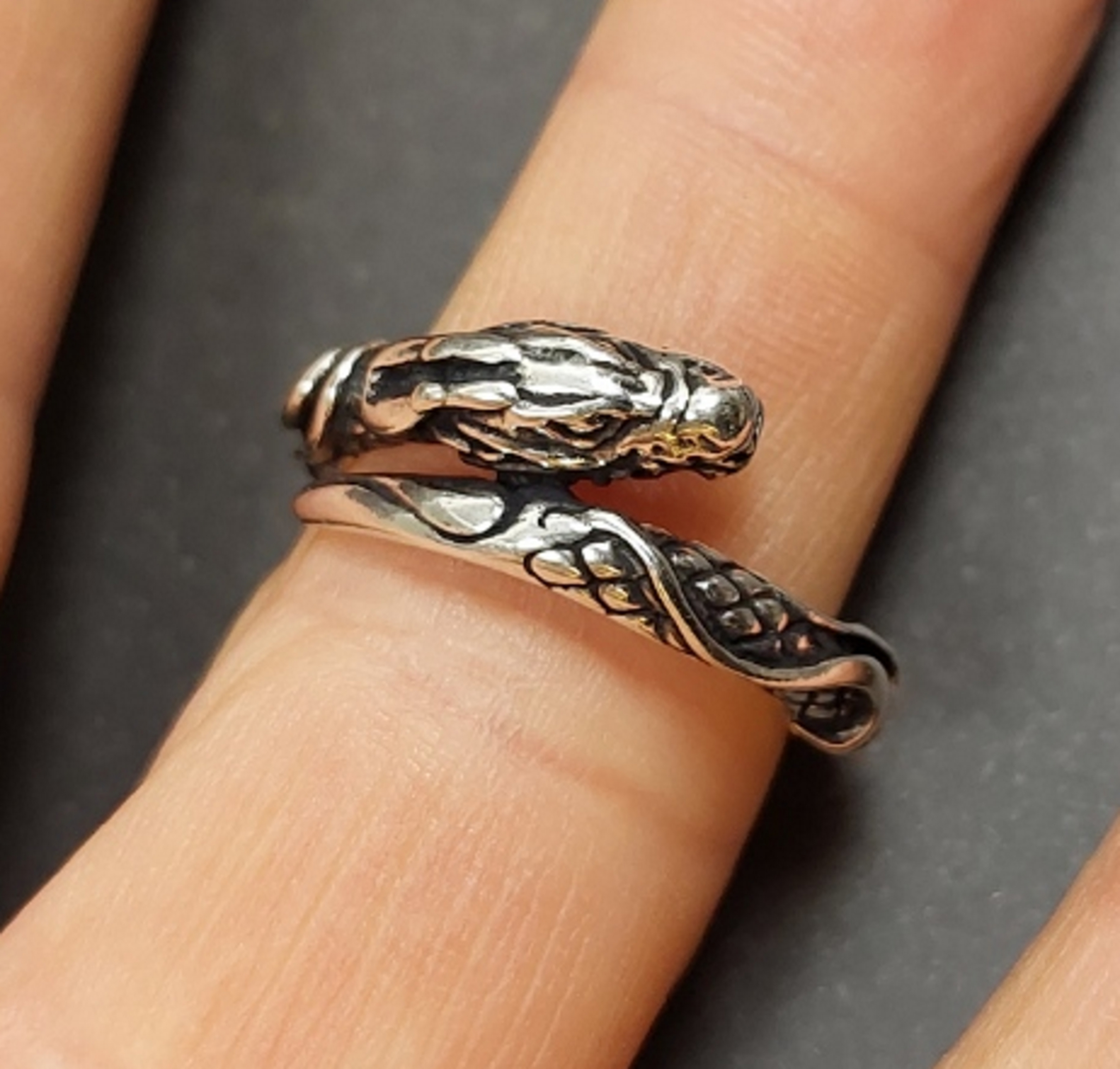 Ring i Silver - Drake - 3