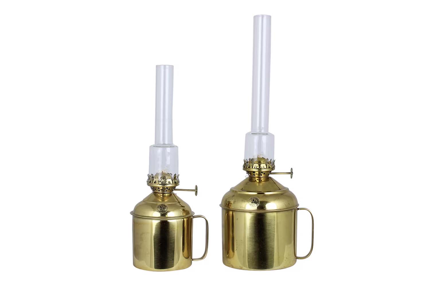 Fotogenlampa Linne Mässing 33 cm - 3
