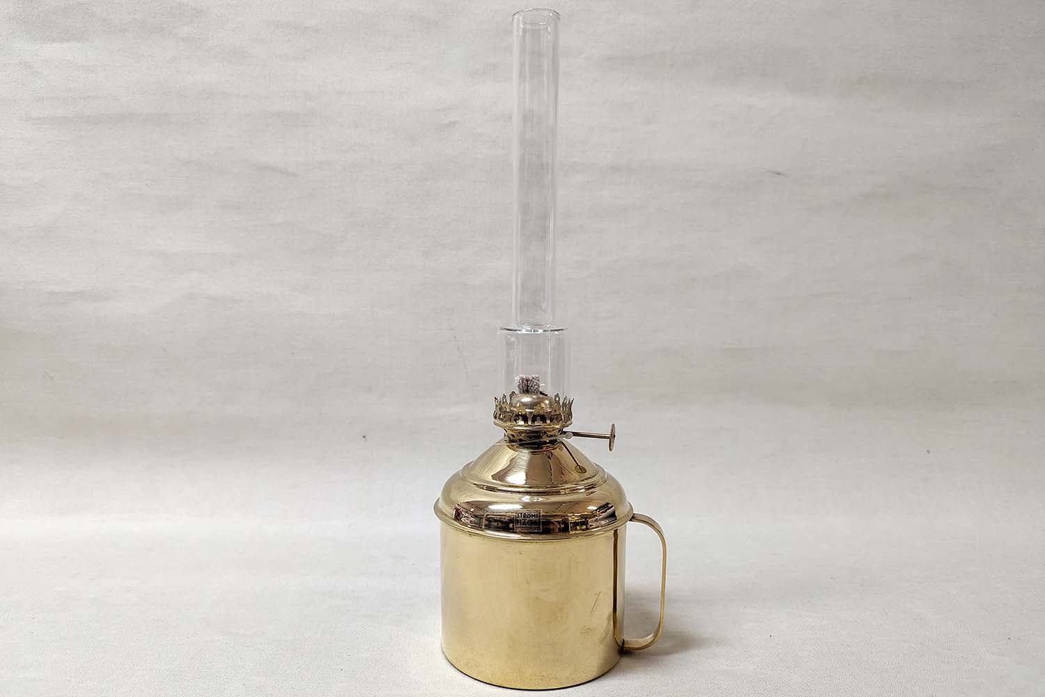 Fotogenlampa Linne Mässing 33 cm - 2