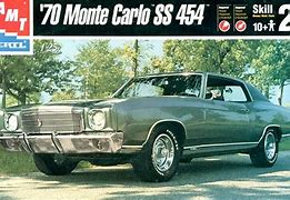 Chevrolet  Monte Carlo SS 454   1970  1:25  AMT  Byggsats