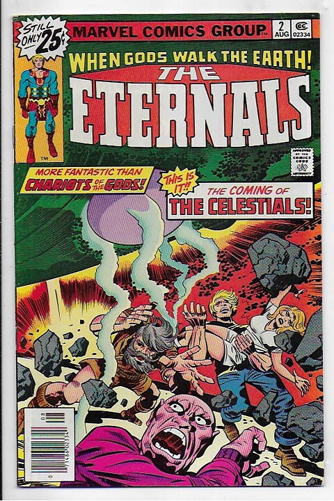 Eternals # 2 VF/NM 1st Ajak & Celestials
