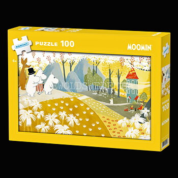 MOOMIN - Puzzle 100 bitar 30 x 50 cm - Tove Jansson