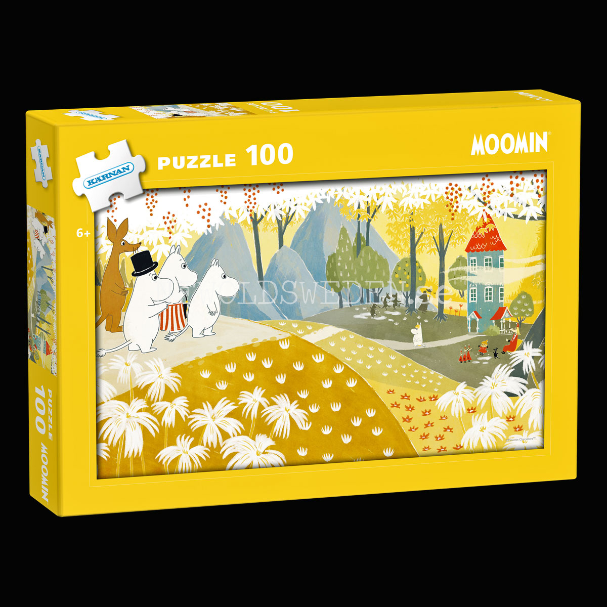 MOOMIN - Puzzle 100 bitar 30 x 50 cm - Tove Jansson - 3