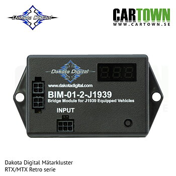 Mätarkluster BIM J-1939 CAN Interface Module