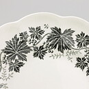 Arthur Percy (Vinranka 1938) Four Plates with Black Grapevine Decor 19 cm